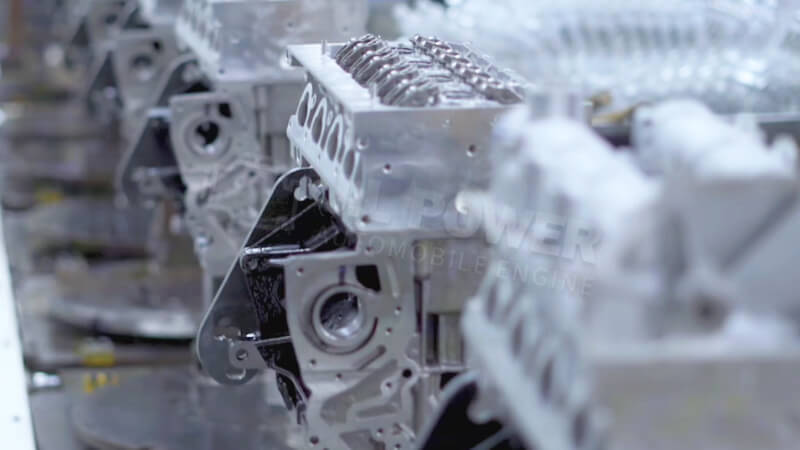 The production process of the CFN engine model